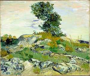 Klipporna av Vincent van Gogh