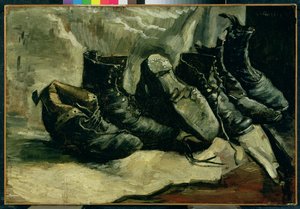Tre par skor av Vincent van Gogh