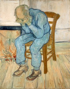 Sörjande gammal man av Vincent van Gogh