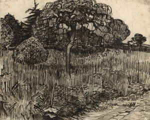 Gråtträd, 1889 av Vincent van Gogh