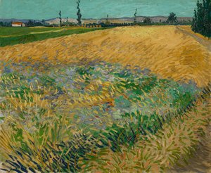 Vetefältet av Vincent van Gogh