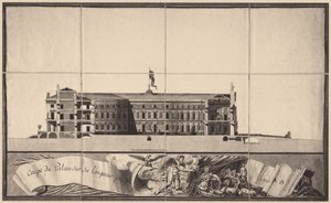 Saint Michaels Castle i Sankt Petersburg, 1797