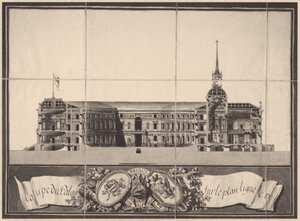 Saint Michaels Castle i Sankt Petersburg, 1797