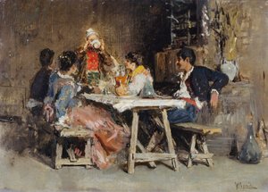 Bröllopsmiddag av Vincenzo Caprile