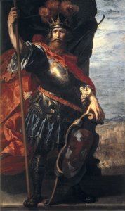 Porträtt av Athaulf, kungen av västgoterna av Vincenzo Carducci