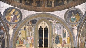 Miraklet av Saint Peter Martyr av Vincenzo Foppa