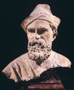 Domenico Morelli av Vincenzo Gemito (1852-1929), byst
