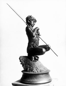 Den lilla fiskaren (brons)