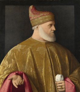 Porträtt av dogen, Andrea Gritti, ca 1530