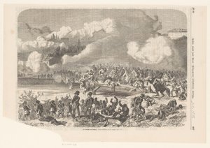Slaget vid Custoza, 1866 Die Schlacht con Custoza (titel på objekt)