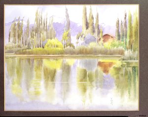 Lake Dal, Kashmir av Violet M. Minchin