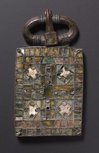 Bältesspänne, c.525-560 av Visigothic