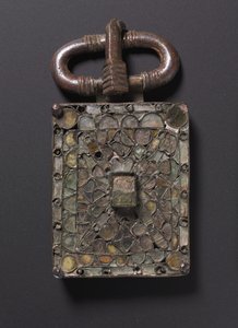 Bältesspänne, c.525-560 av Visigothic