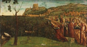 Carpaccio - Alcyones metamorfos, ca 1502-1507 av Vittore Carpaccio