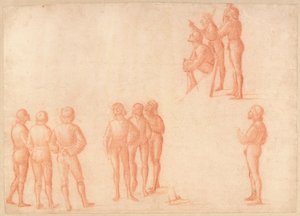 Grupper av mansfigurer av Vittore Carpaccio