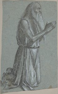 Saint Jerome recto, Soldat med ett spjut tergo, 1460-1525. av Vittore Carpaccio