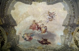 Apollo krönande målning