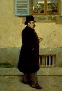 Porträtt av Yorick av Vittorio Matteo Corcos (1859-1933), olja på duk, 200x140 cm