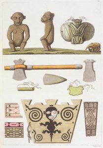 Idols of the Caribbeans (färggravyr)