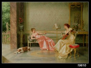 A Musical Interlude (olja på duk)