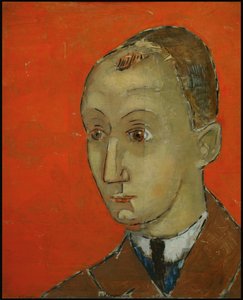 Självporträtt, 1920-talet. av Vladimir Alexeevich Komarovsky