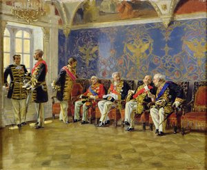 Waiting for an Audience, 1904 (olja på trä)