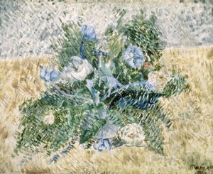 Blå blommor