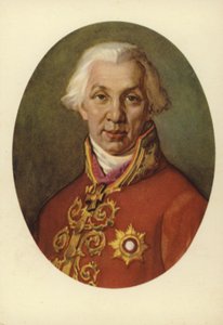 Gavrila Derzhavin, rysk poet av Vladimir Lukich Borovikovsky