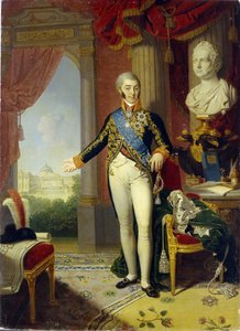 Porträtt av greve Nikolai Petrovich Sheremetev (1751-1809) (porträtt av greve N.P. Sheremetev). Målning av Vladimir Lukich Borovikovsky (eller Borovikovski) (1757-1825), olja på duk av Vladimir Lukich Borovikovsky