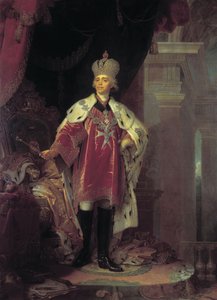 Porträtt av Paul I, 1800