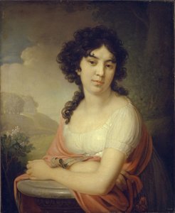 Porträtt av prinsessan Anna Petrovna Gagarina, 1801