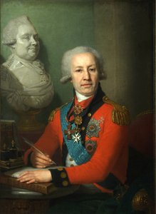 Porträtt av baron Alexei Vasilyev, 1800 av Vladimir Lukich Borovikovsky