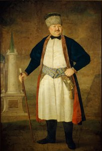 Porträtt av Pavel Yakovlevich Rudenko, 1778 av Vladimir Lukich Borovikovsky