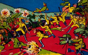tyskar ni är starka varelser, ni kommer inte se Warszawa, det är bättre att fly till Berlin nu medan ni fortfarande lever av Vladimir Mayakovsky
