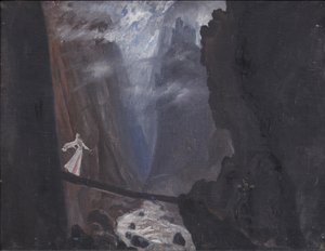 Scenografi för operan Béla av A. Alexandrov, 1946 av Vladimir Vladimirovich Dmitriyev