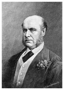 Sir Hercules Robinson, brittisk kolonialadministratör 1886. av WA Hirschmann