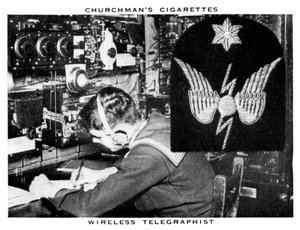 Trådlös telegrafist, 1937.