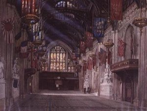 Inredningen av Guildhall av W.D. Radcliffe Beresford