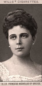 H.I.H. Prinsessan Nicholas av Grekland, 1908. av WD and HO Wills