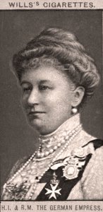 H.I & R.M, den tyska kejsarinnan, 1908. av WD and HO Wills