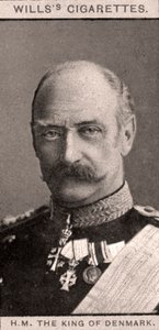 H.M. kungen av Danmark, 1908. av WD and HO Wills