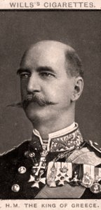 H.M. kungen av Grekland, 1908. av WD and HO Wills