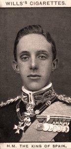 H.M. kungen av Spanien, 1908. av WD and HO Wills