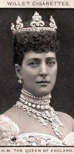 H.M. Englands drottning, 1908.