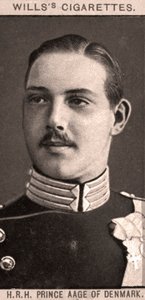 H.R.H Prins Aage av Danmark, 1908. av WD and HO Wills