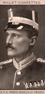 H.R.H Prins Charles av Sverige, 1908. av WD and HO Wills