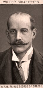 H.R.H Prins George av Grekland, 1908. av WD and HO Wills