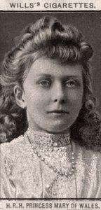H.R.H Prinsessan Mary av Wales, 1908.