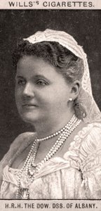 H.R.H, The Dow, DSS. Av Albany, 1908. av WD and HO Wills