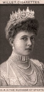 H.R.H hertiginnan av Sparta, 1908. av WD and HO Wills